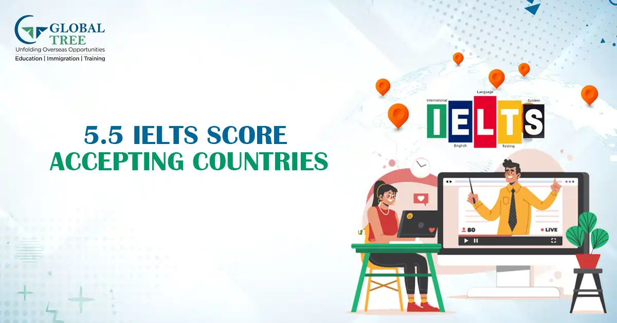 5.5 IELTS Score? Here Are 10 Countries That Will Still Accept You
