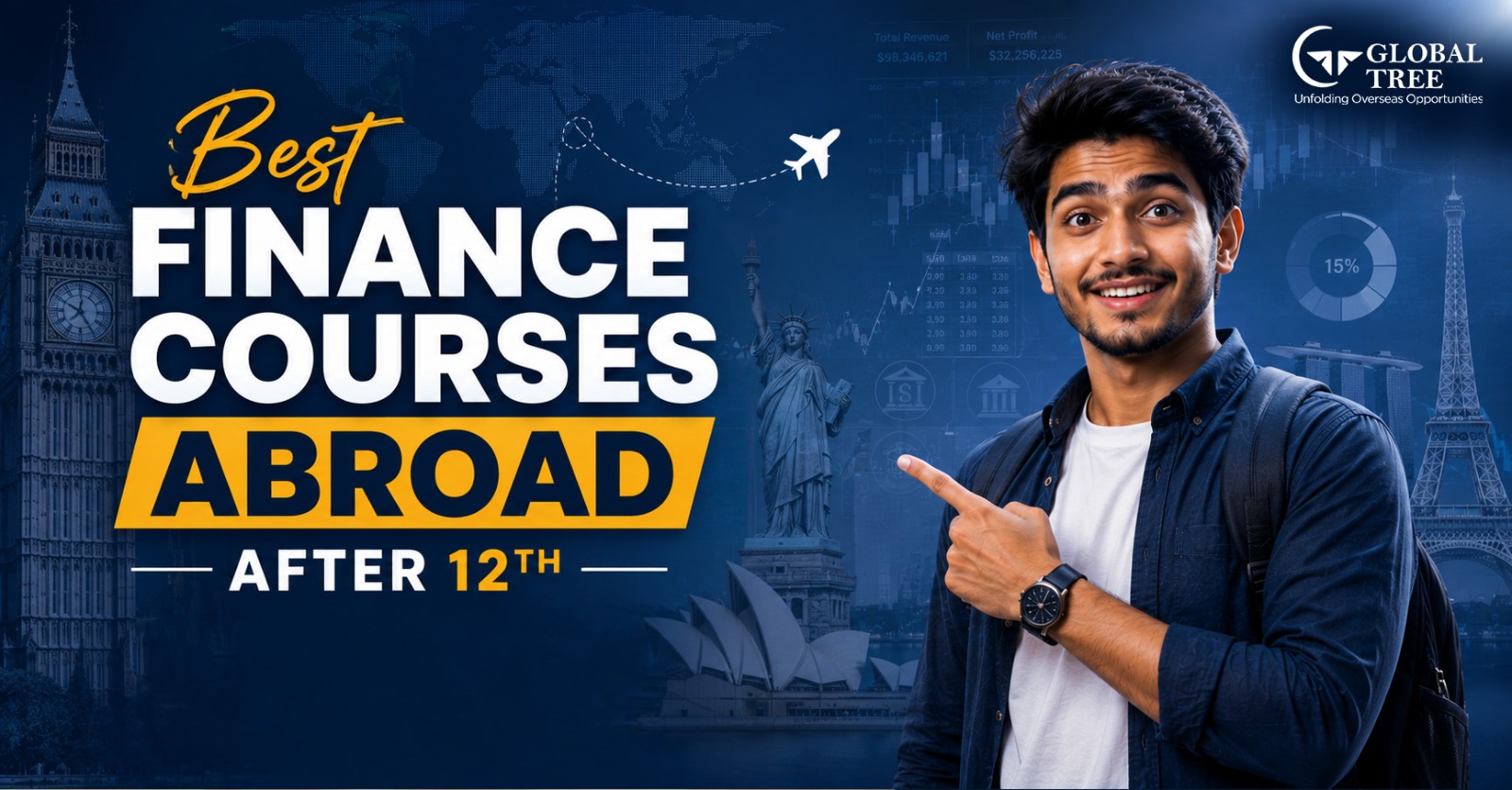 ✅ Best Study Abroad Routes for Finance Careers After 12th