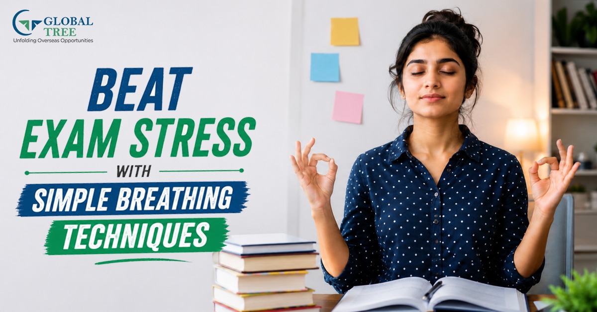 ✅ Breathing exercises for exam stress