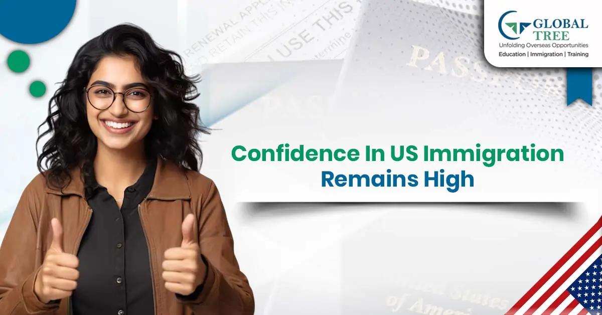 Confidence in US immigration remains high