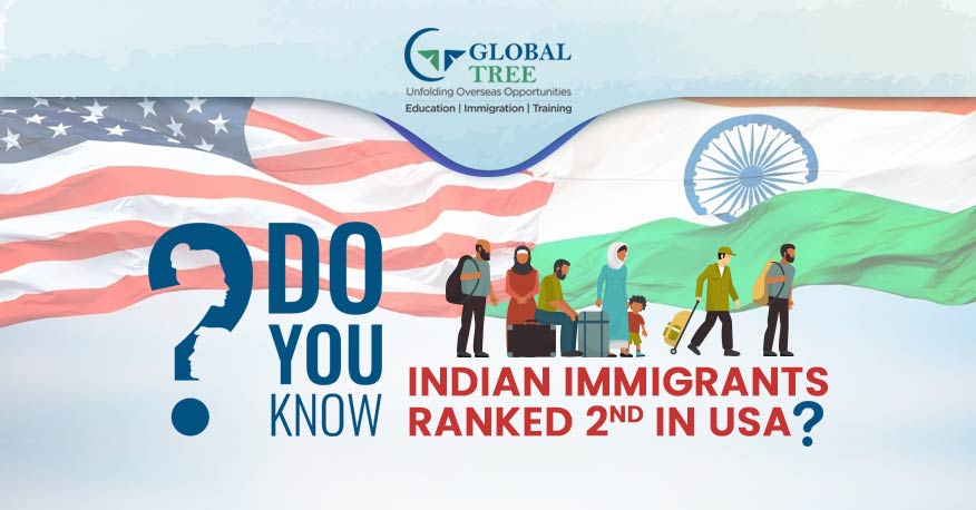 Do you know Indian Immigrants Ranked 2nd in USA!