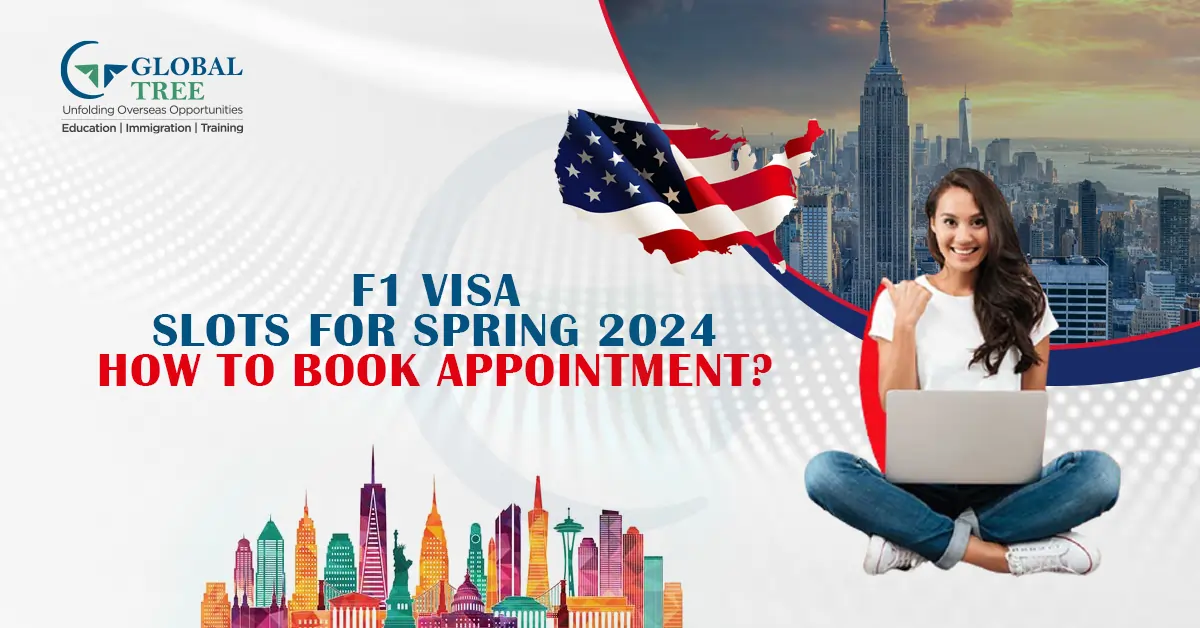 F1 Visa Slots for Spring 2024: How to Book Appointment?