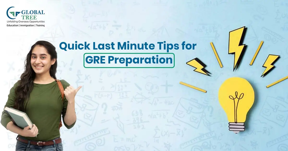 GRE Training - Fool Proof Guide to Last Minute Preparation!