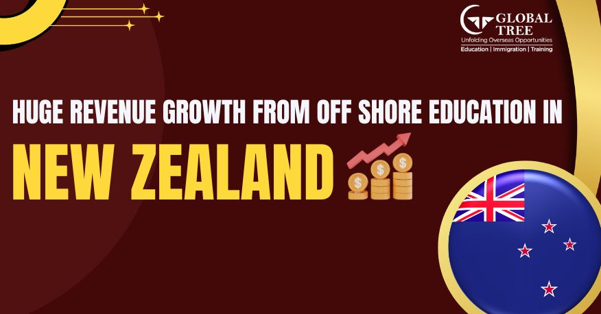 Huge Revenue Growth from Off Shore  Education in New Zealand