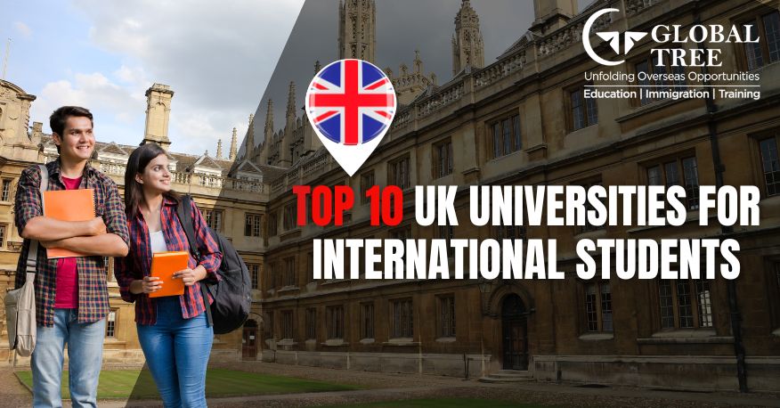 Top 10 UK Universities For International Students