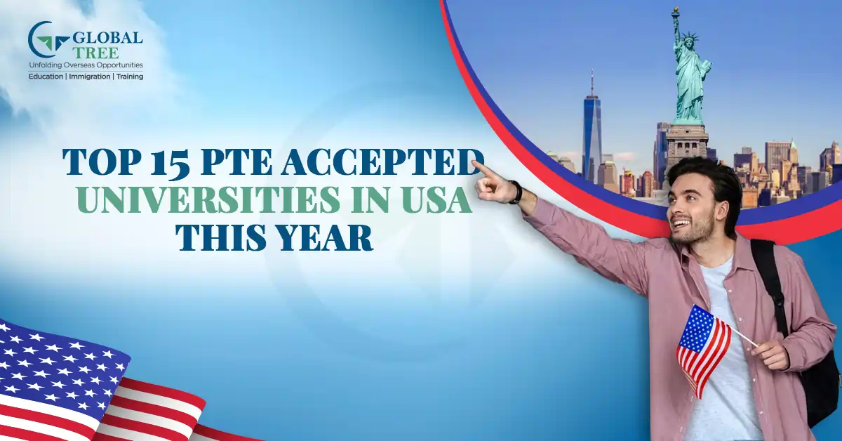 Top 15 PTE Accepted Universities in USA This Year