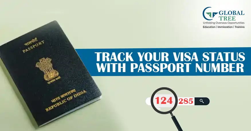 visit visa status with passport number