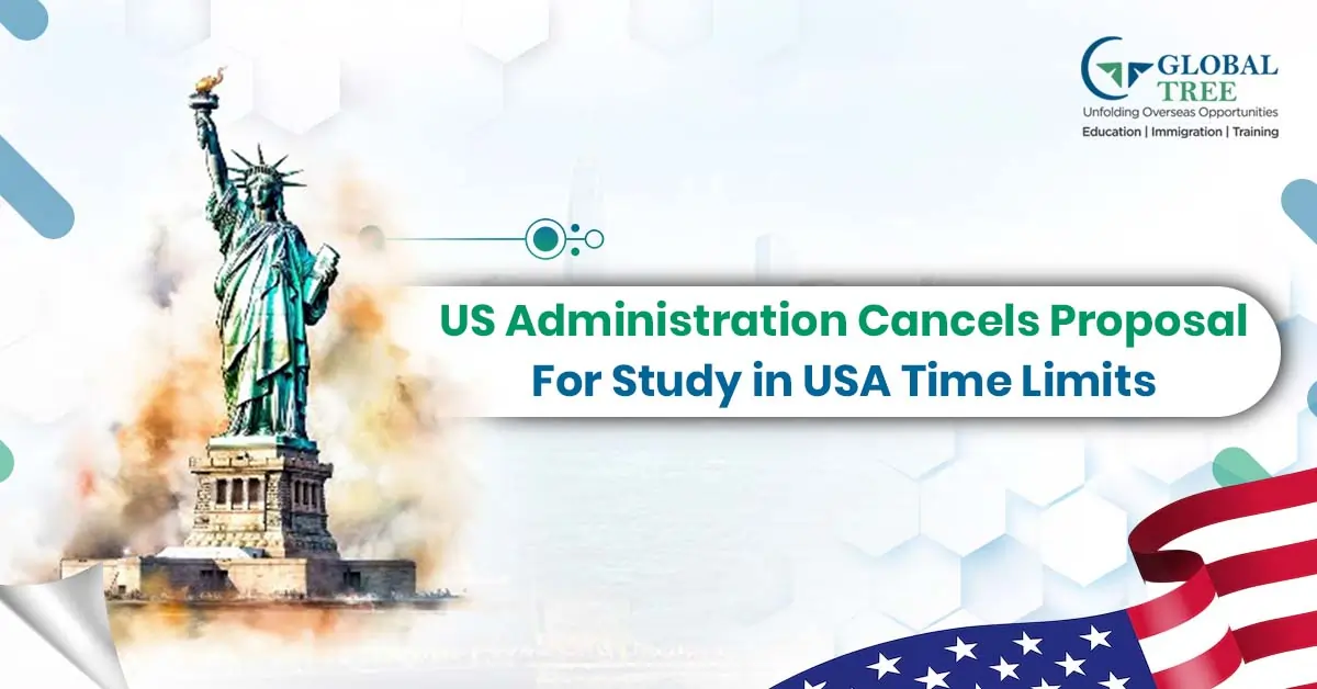 US Administration Cancels Proposal for Study in USA Time Limits