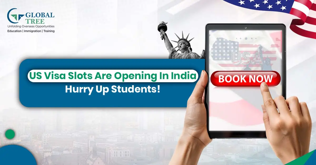 US Visa Slots are opening in India - Hurry Up Students!