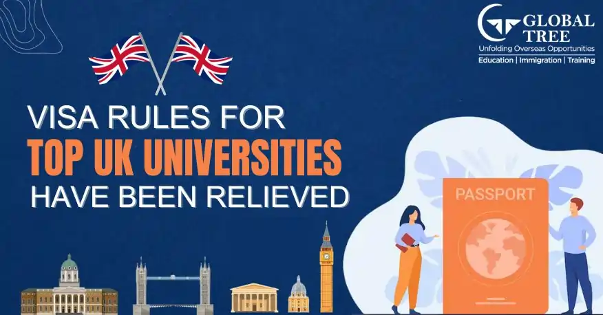 Visa Rules for Four Top UK Universities have been Relieved