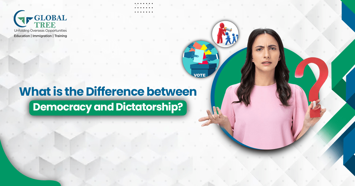 What is the Difference between Democracy and Dictatorship?