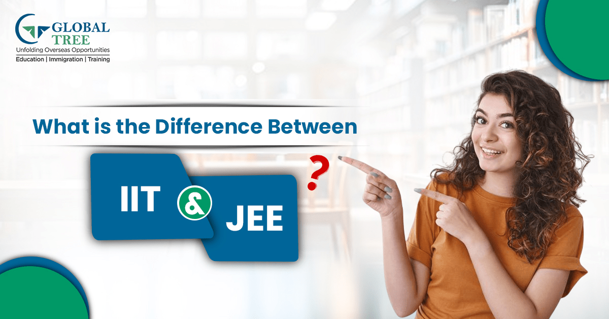 What is the difference between IIT and JEE?