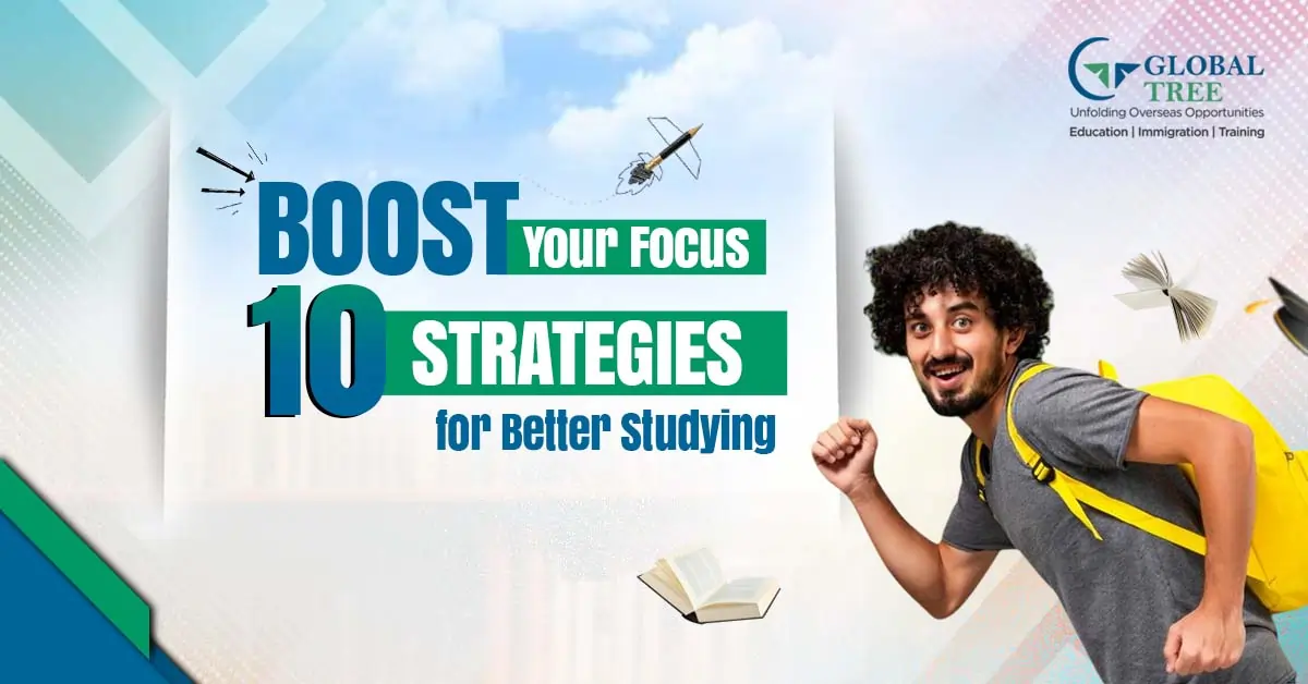 What strategies can help me improve my concentration while studying