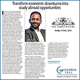 Turn your Economic Downturns into Study Abroad Opportunities - by Subhakar Alapati